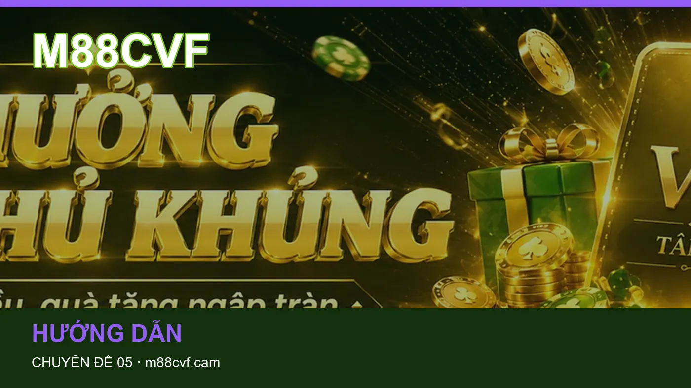 Danh sách kiểm tra thông tin Hướng dẫn dành cho người đọc M88CVF